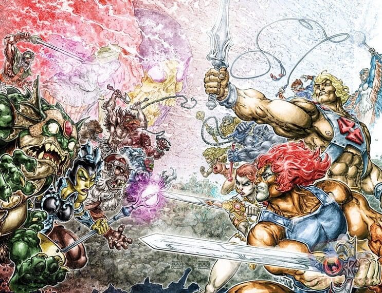 He-Man y los Thundercats se unen en una nueva serie de DC Comics