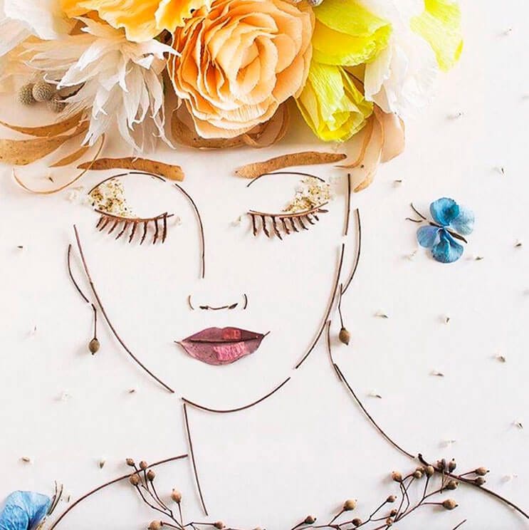 Ilustraciones botánicas Las particulares obras artísticas que te sorprenderán 7