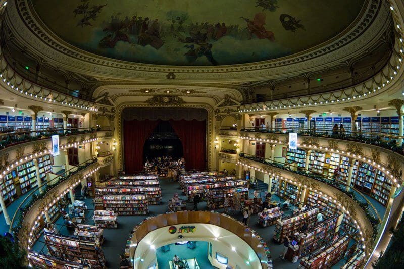 La librería más bella del mundo situada en un antiguo teatro de Argentina 02