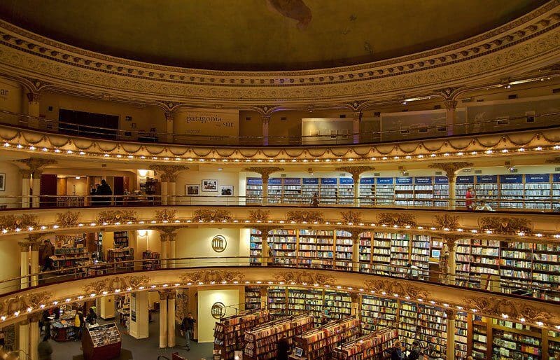 La librería más bella del mundo situada en un antiguo teatro de Argentina 03