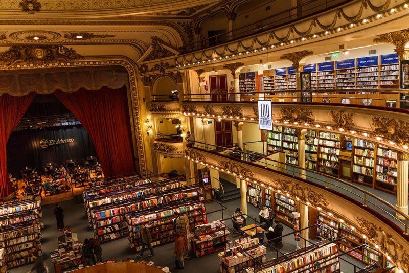 La librería más bella del mundo situada en un antiguo teatro de Argentina 09