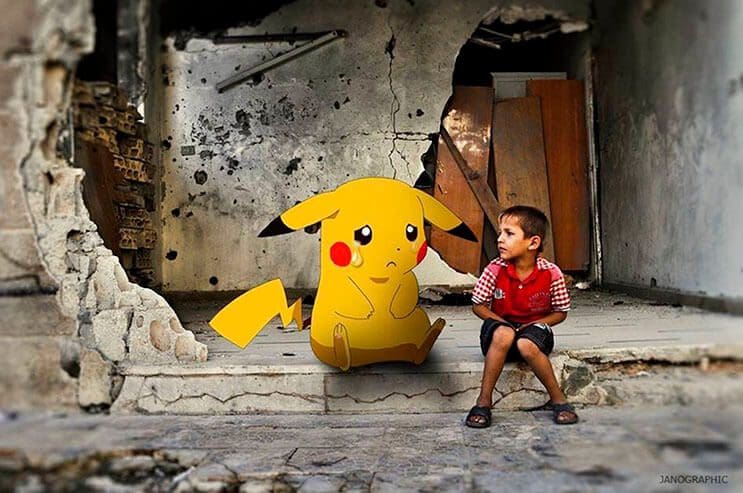 Niños sirios piden ayuda a los fanáticos de Pokémon GO