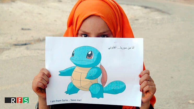 Niños sirios piden ayuda a los fanáticos de Pokémon GO3