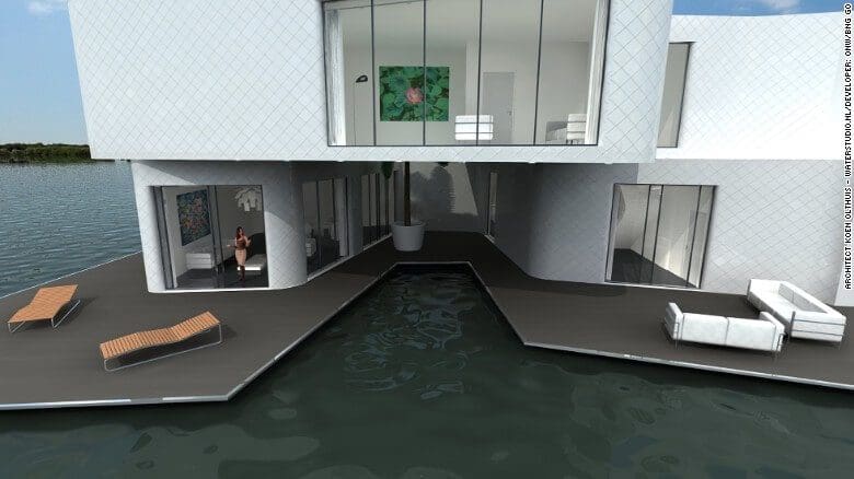 Nuevas construcciones de casas flotantes te inducirán directo a la vida marina 19