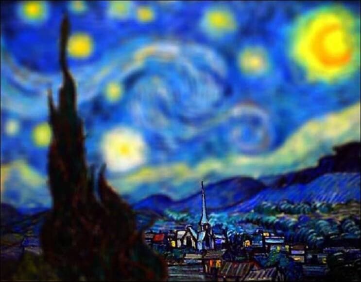 Photoshop ataca Aplican desenfoque a las obras de Van Gogh y el resultado es increíble 15