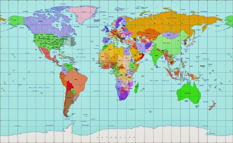 Quieres saber cuál es el tamaño real de tu país Este mapa interactivo te ayudará - mercator