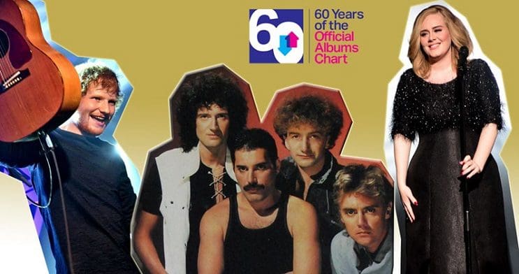 Top 20 de álbumes más vendidos en los últimos 60 años en Reino Unido 1