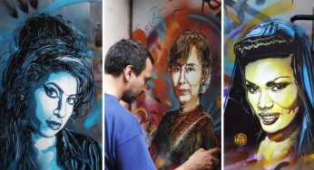 Stronger than me: tributo a las mujeres más influyentes por el artista C215