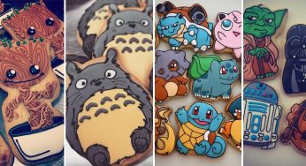 Diseño de tus personajes favoritos sobre galletas demasiado geniales como para comértelos