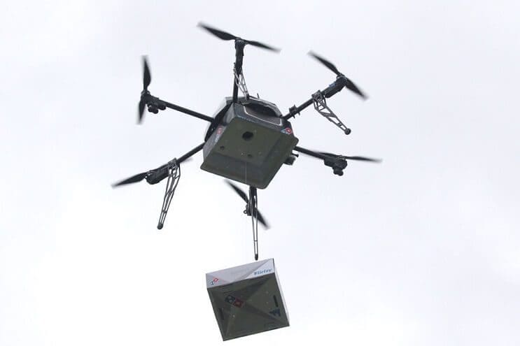 Domino’s utilizará drones para repartir pizzas 4