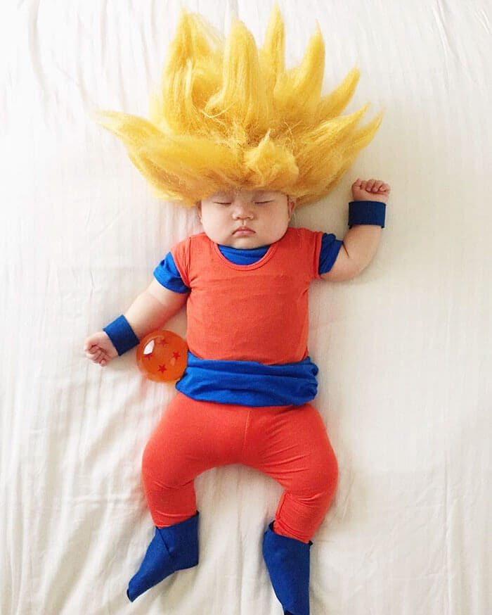 Esta bebé se ha convertido en toda una modelo de Instagram entre siesta y siesta goku