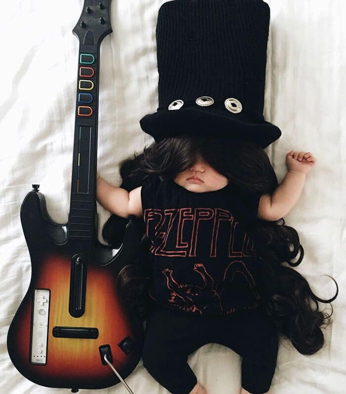Esta bebé se ha convertido en toda una modelo de Instagram entre siesta y siesta slash
