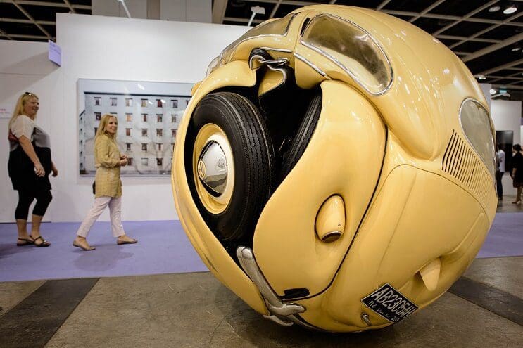 Este proyecto puso aun más redondos a los famosos escarabajos de Volkswagen 1