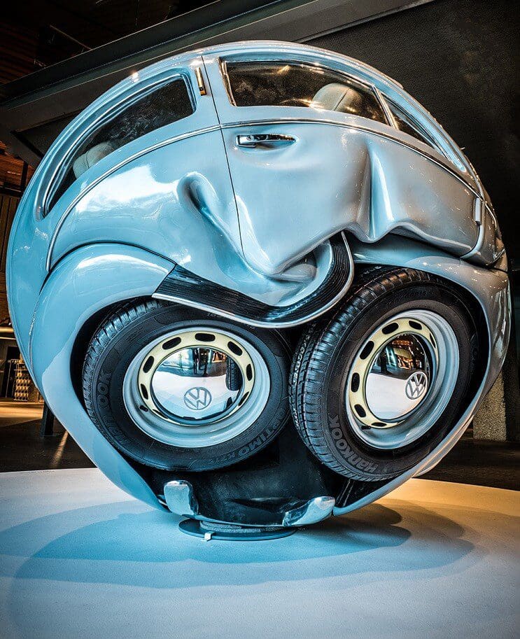 Este proyecto puso aun más redondos a los famosos escarabajos de Volkswagen 2