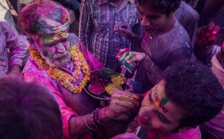 La belleza de la India durante el festival Holi 11