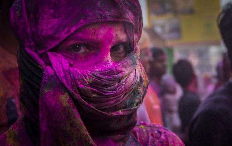 La belleza de la India durante el festival Holi 12