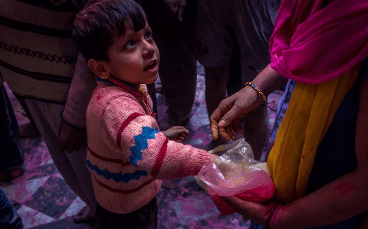 La belleza de la India durante el festival de Holi 18