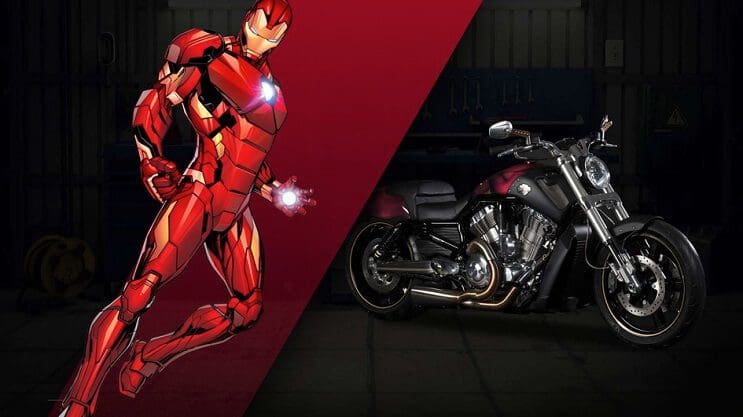 Marvel y Harley-Davidson se unen para lanzar motocicletas de superhéroes personalizadas iron man
