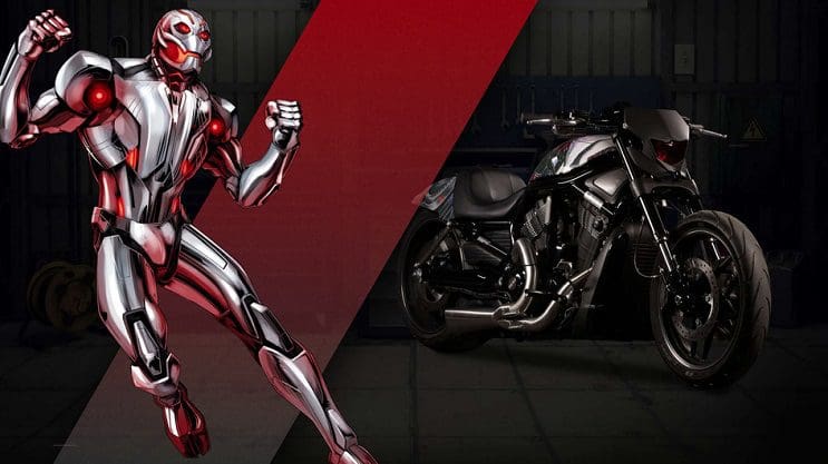 Marvel y Harley-Davidson se unen para lanzar motocicletas de superhéroes personalizadas ultron
