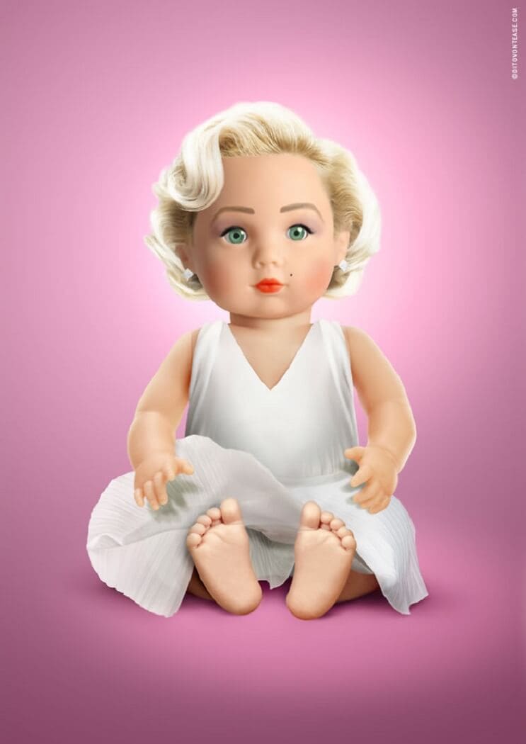 artista-italiano-hace-la-recreacion-de-idolos-contemporaneos-en-munecos-marylin-monroe