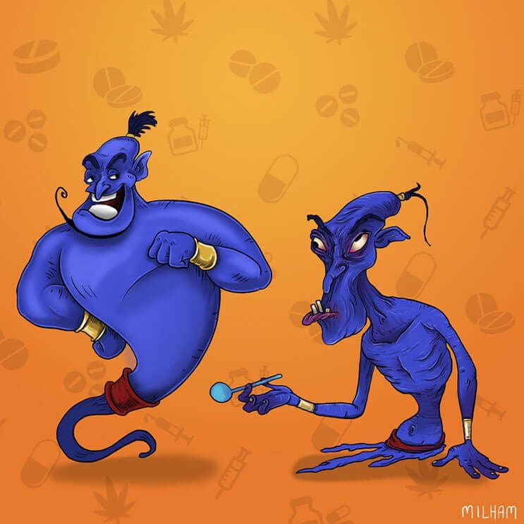 Cuando los dibujos animados se meten en el mundo de las drogas 8
