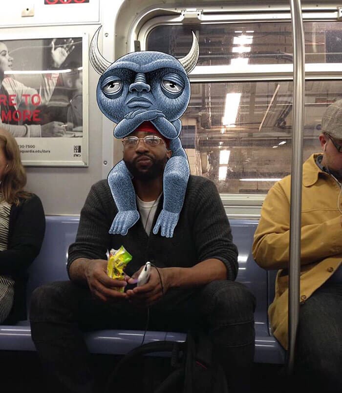 este-artista-crea-los-mas-singulares-personajes-en-su-camino-al-trabajo-10