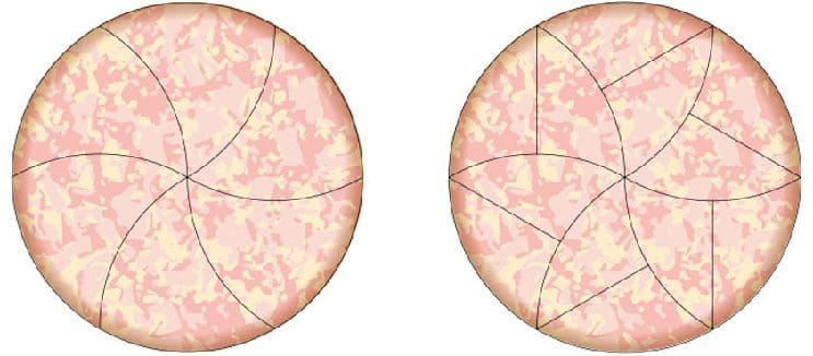 Matemáticos hallan la forma perfecta de partir una pizza 04