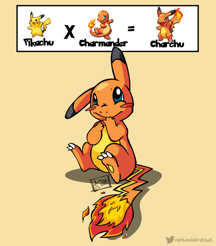 charmander pikachu