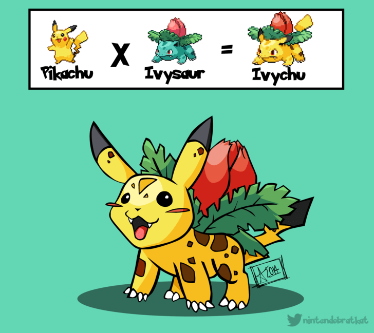 ivysaur pikachu