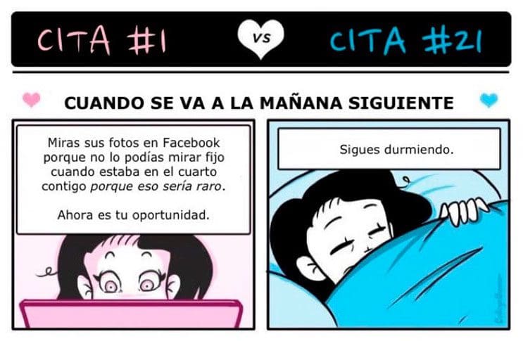 divertidas-ilustraciones-nos-muestran-como-somos-las-chicas-en-la-primera-vs-las-demas-citas-11