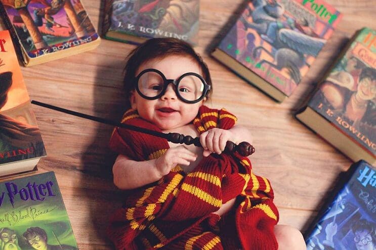 Esta pequeña tuvo una sesión al estilo de Harry Potter y es pura magia de verdad