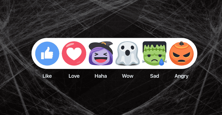 Facebook celebra Halloween con nuevos filtros y reactions