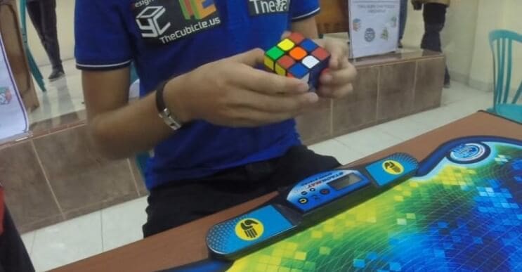 récord mundial del cubo Rubik