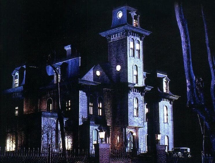 La mansión de la familia Addams no era real