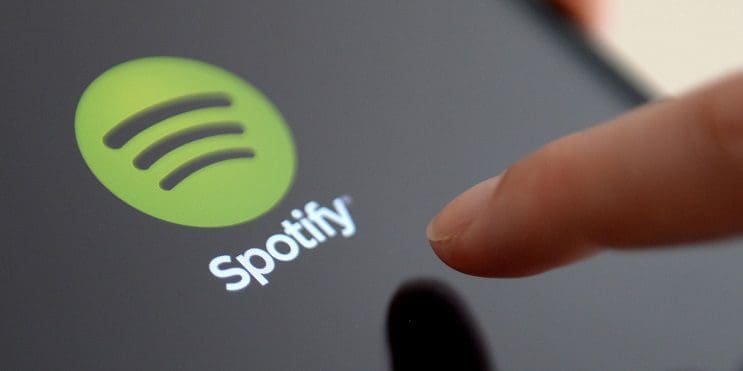 File photo dated 11/06/14 of the Spotify App an Apple iPad, as award-winning Ed Sheeran has supported the levels of payments made to artists by streaming service Spotify and pointed the finger at record labels for poor returns.