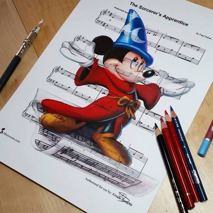 personajes-de-disney-dibujados-sobre-las-letras-de-sus-canciones-mickey-mouse