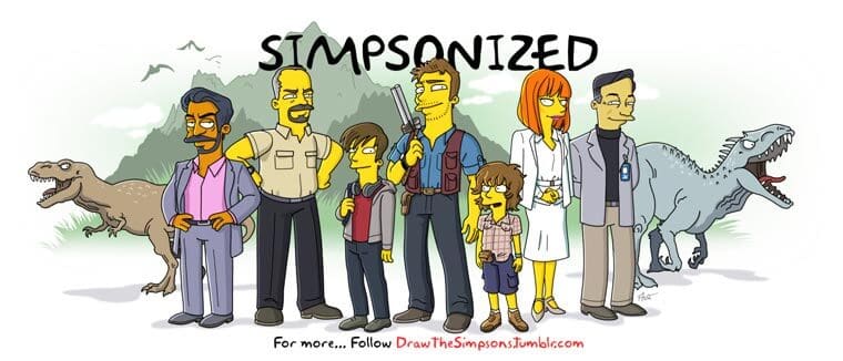 transformando-series-y-peliculas-al-estilo-de-los-simpson-jurassic-world