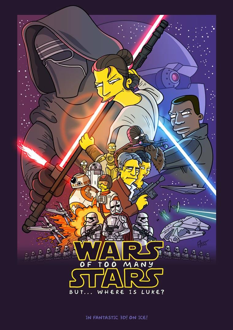 transformando-series-y-peliculas-al-estilo-de-los-simpson-the-force-awakens