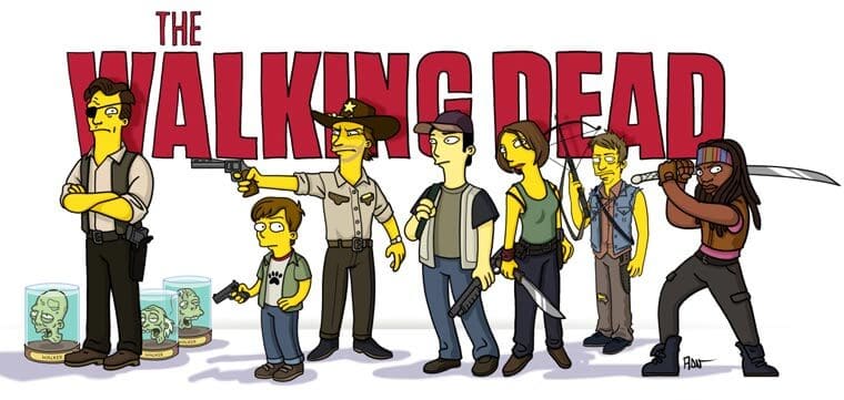 transformando-series-y-peliculas-al-estilo-de-los-simpson-the-walking-dead