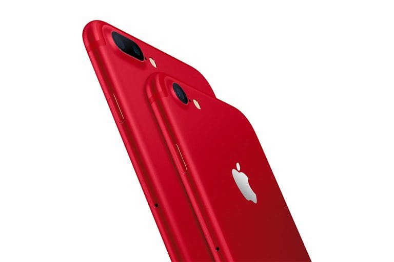 iPhone rojo