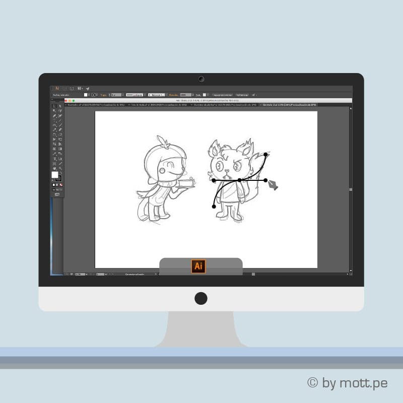 Usar imagen para vectorizar en Adobe Illustrator