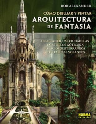 libros para aprender a dibujar arquitectura de fantasía