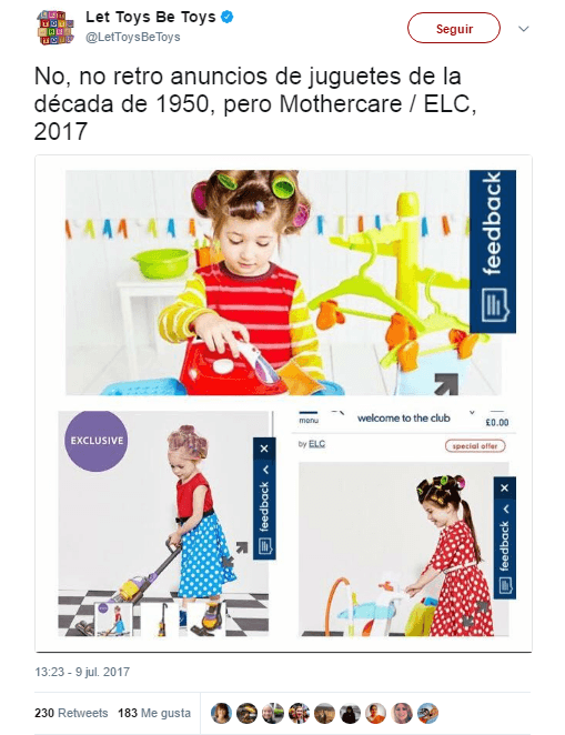 Publicidad causa polémica por vender este tipo de juguetes para niños