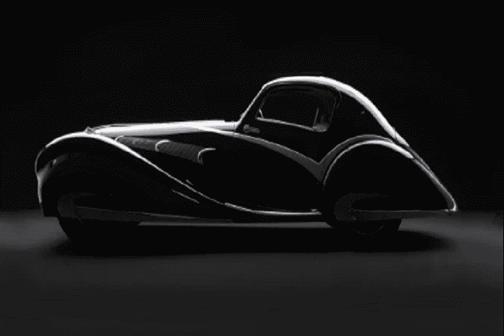 automóvil negro