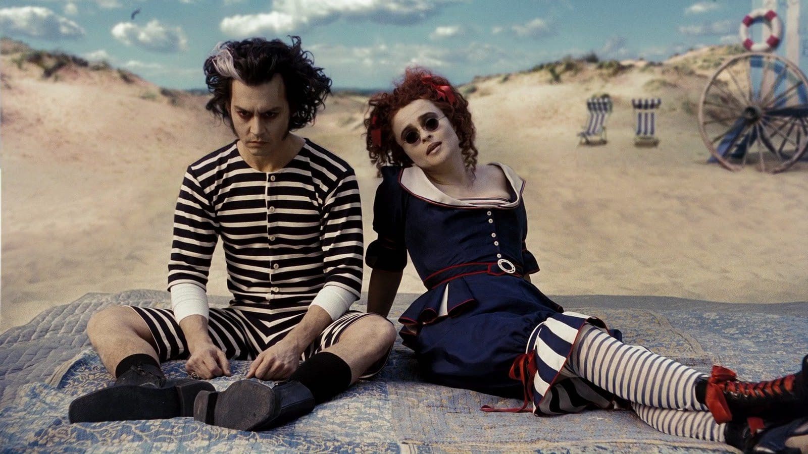 Helena y Johnny Depp