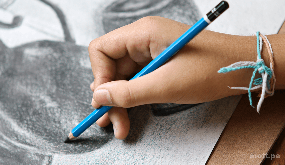Circulismo técnica de dibujos artísticos a lápiz