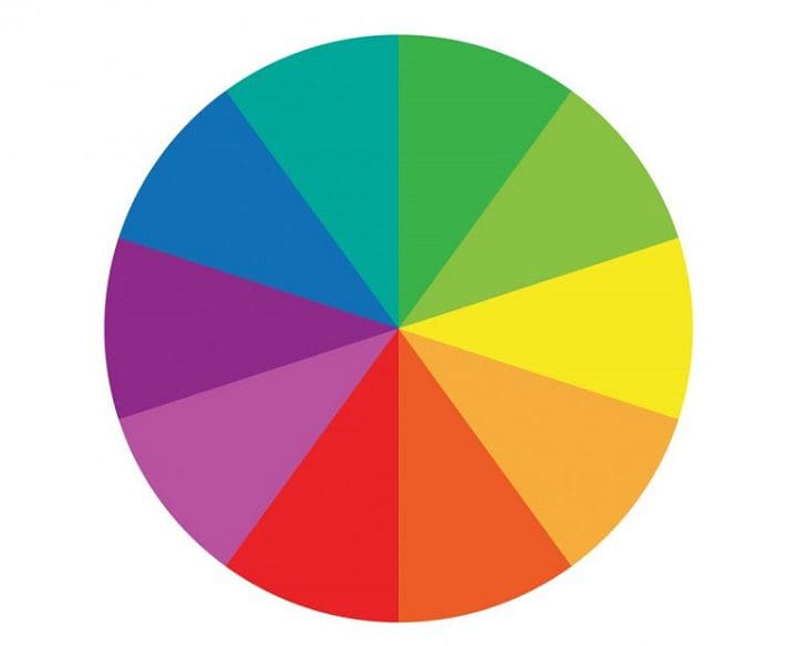 La rueda de Color 1