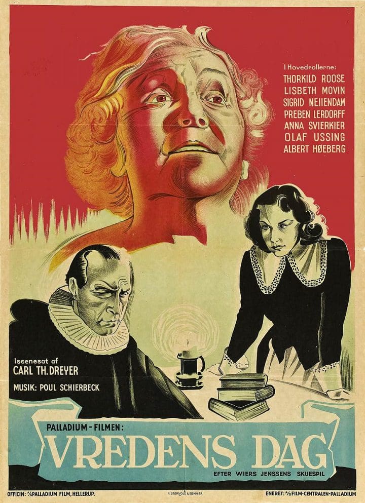 Películas antiguas sobre brujas: Días de Cólera / Vredens Dag (1943)