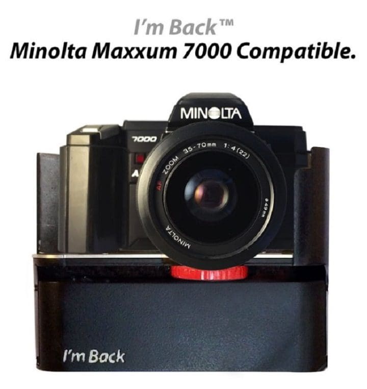 cámara minolta maxxum 700