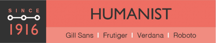 cómo hacer una infografía letra humanist